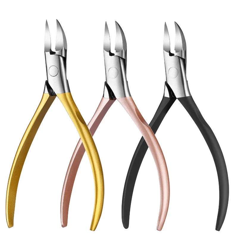 

Paronychia Improved Stainless Steel Nail Clippers Trimmer Ingrown Pedicure Care Professional Cutter Nipper Tools Feet Toenail