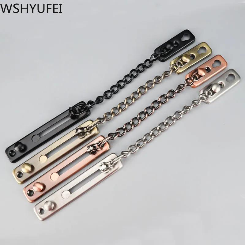 WSHYUFEI Противоугонная цепь дверная домашняя защелка противоугонная