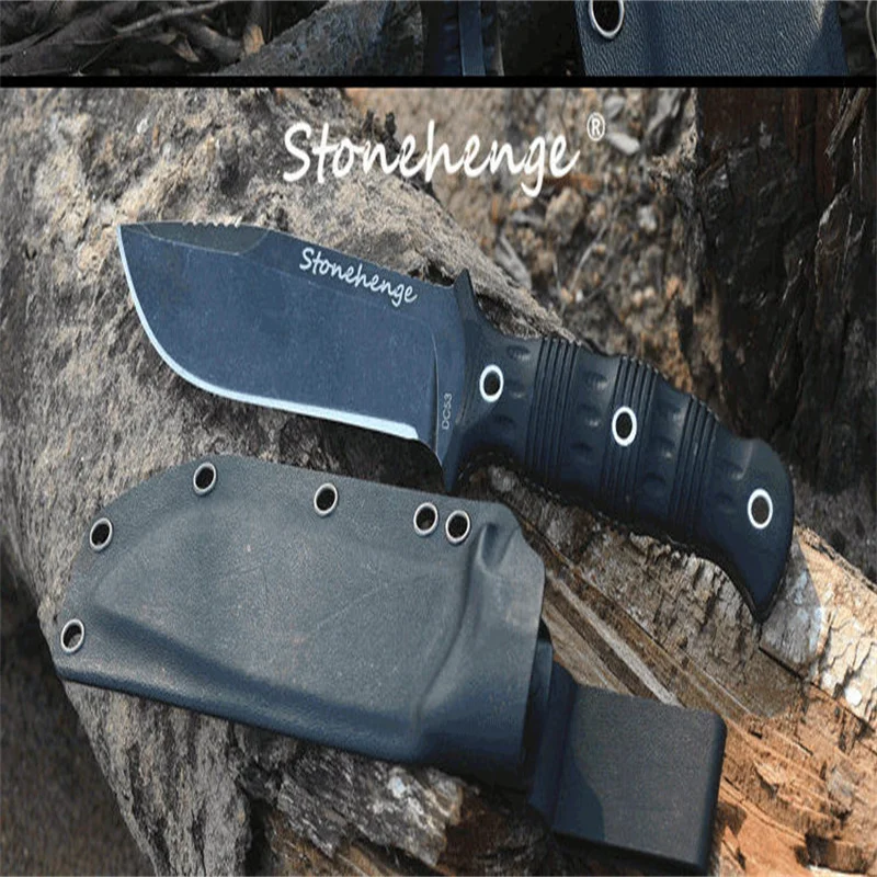 

DC53 Steel Blade 61hrc G10 Handle High Hardness Tactical Jungle Knife Outdoor Survival Tactical Camping EDC Tool Hunting Knife