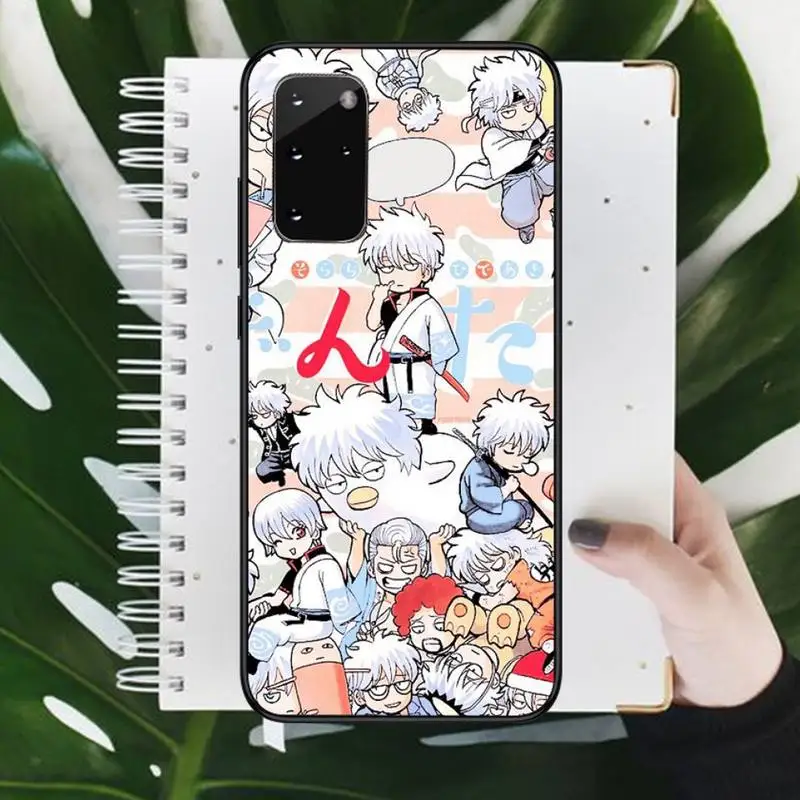 

anime GINTAMA Phone Case For Samsung galaxy S 7 8 9 10 20 edge A 6 10 20 30 50 51 70 note 10 plus