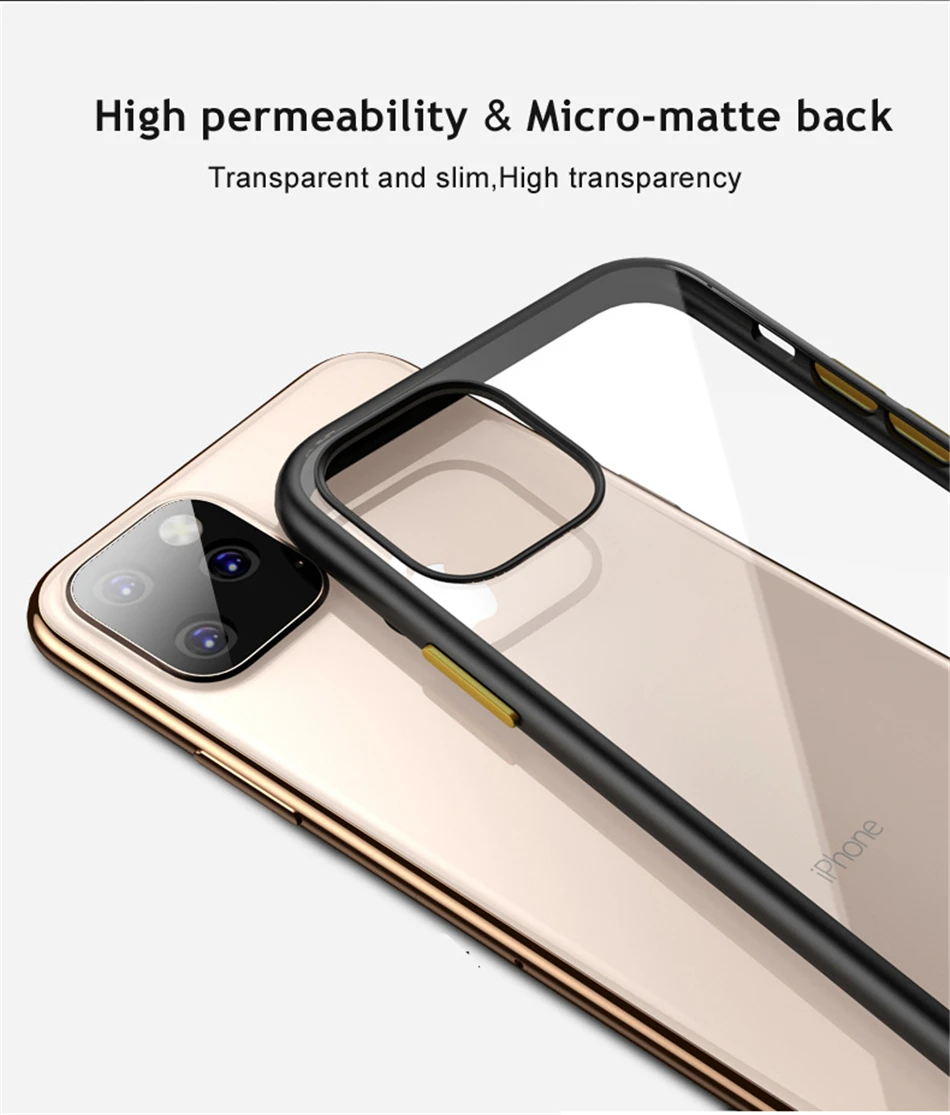 Чехол для телефона iphone 11 pro max 5,8& 6,1& 6,5 дюймов Coque роскошный полный Pretection задняя крышка для Apple iphone Xi Funda