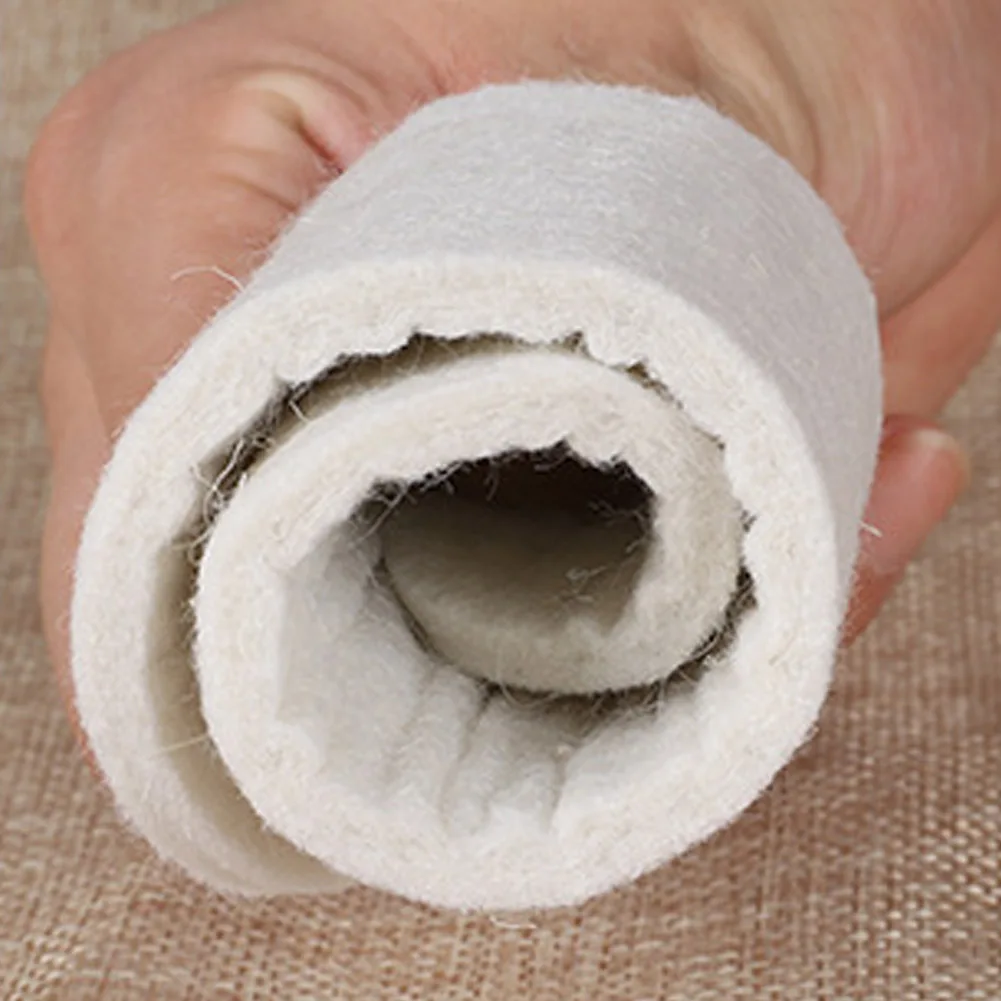 Зимние ватные стельки 1 пара шерстяные фетровые толстые теплые Дышащие зимние