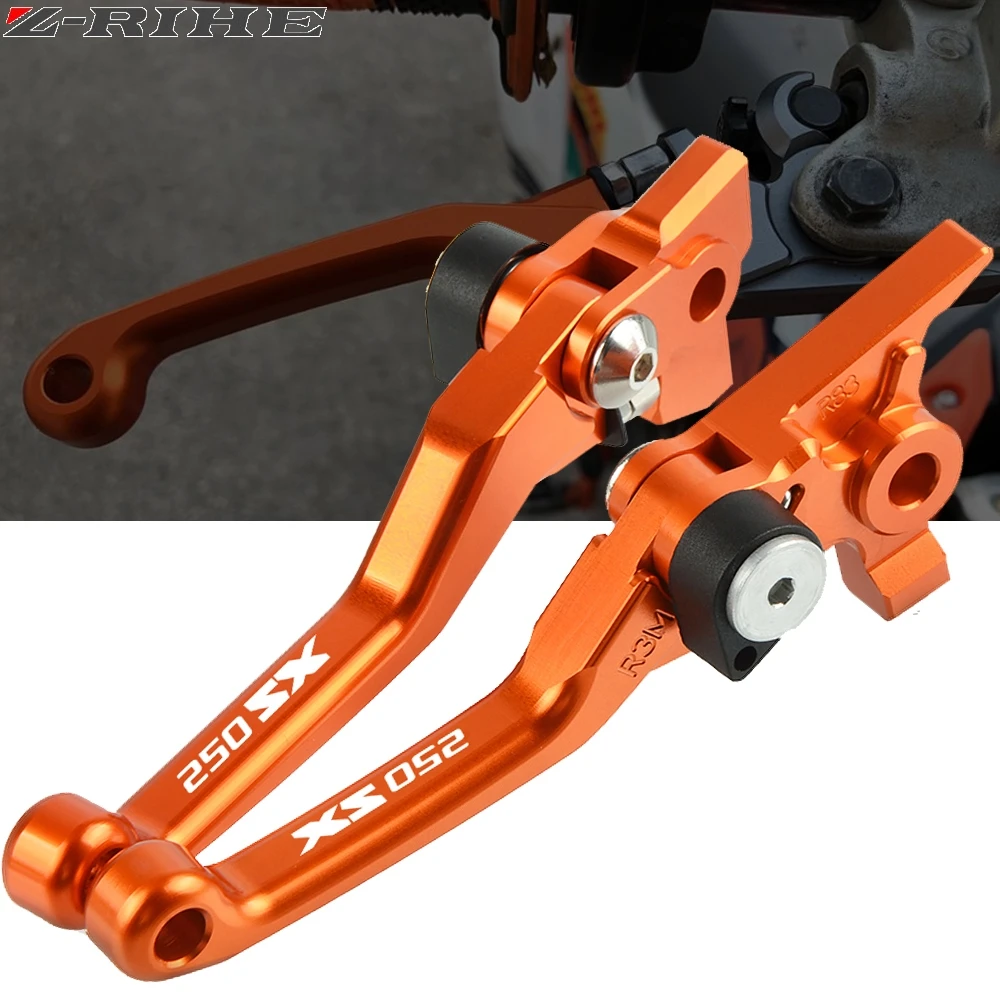 

For 250SX 250 SX 2003 2004 2005 2006 2007 2008 2009 2010-2016 Pivot Motocross DirtBike CNC Brake Clutch Levers 250SX LOGO