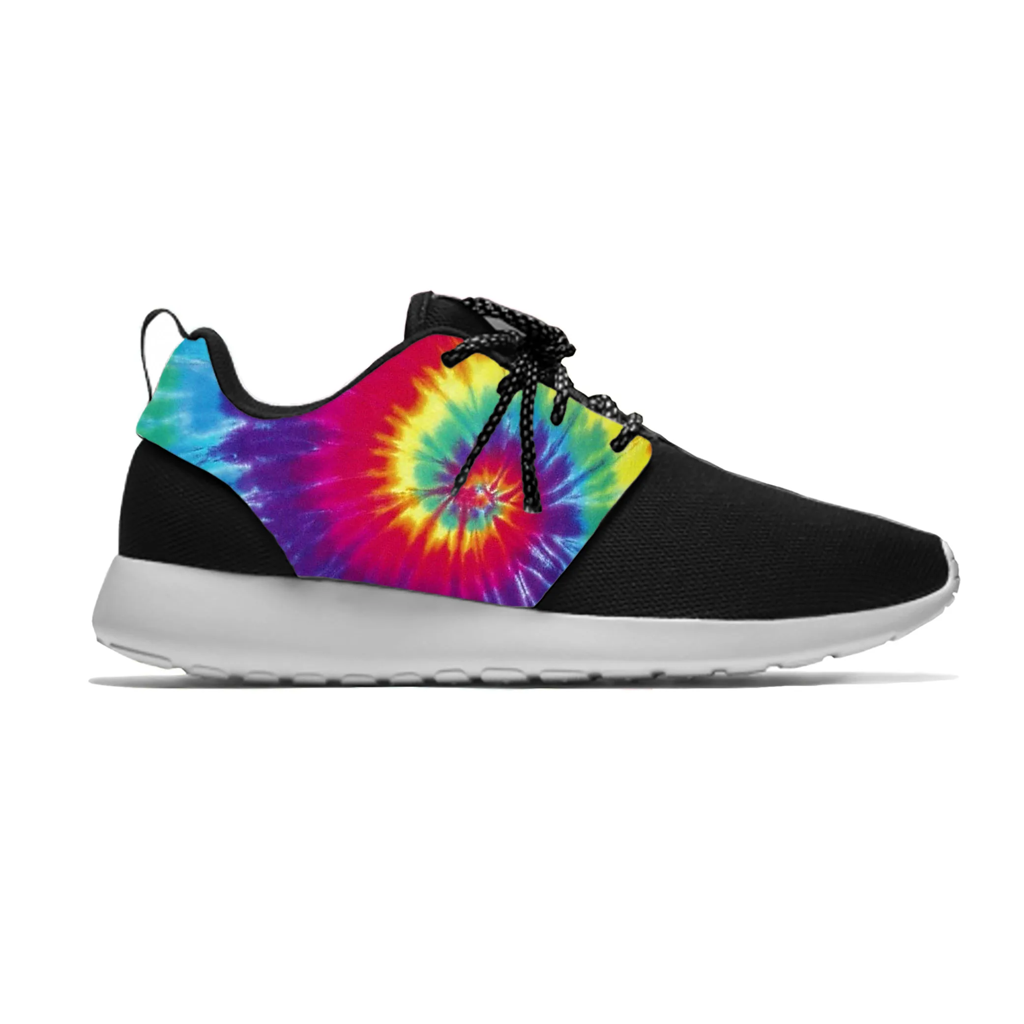 

Anime Cartoon Tie Dye Pattern Aesthetic Fashion Sport Running Shoes Casual Breathable Lightweight 3D Print Men Women Sneakers