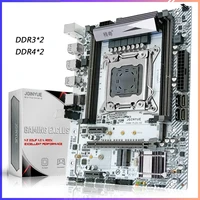 x99 motherboard lga 2011 3 support xeon e5 cpu processor and ddr3 or ddr4 ram memory usb3 0 sata 3 0 x99m pcie m 2 plus v2