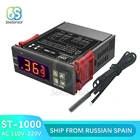 STC-1000 STC 1000 светодиодный цифровой Температура контроллер термостат терморегулятор для инкубатора реле нагревательные охладительные AC 110V 220V
