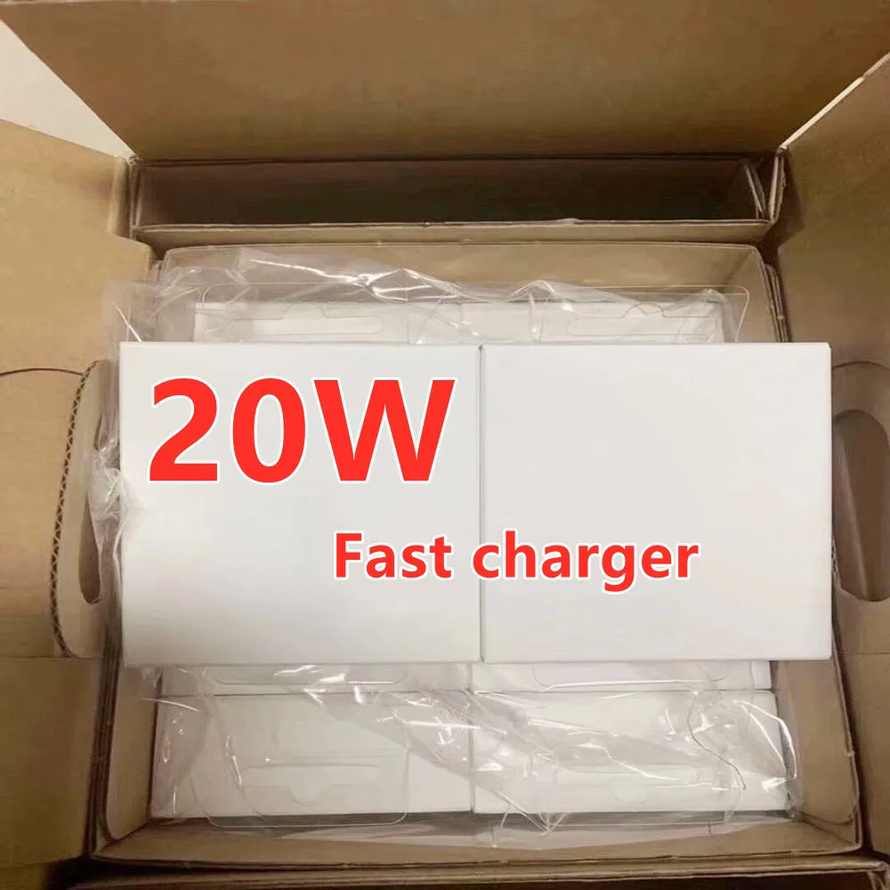 

10 шт./лот OEM качество 20 Вт быстрое зарядное устройство USB-C адаптер питания настенное зарядное устройство s EU US UK KR для i 11 12 Pro Max с розничной кор...