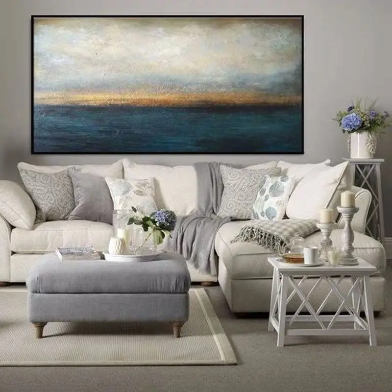 

Large original abstract Large wall Art oil painting, Contemporary Handpainted decor Black white Oil paintings gray large canvas