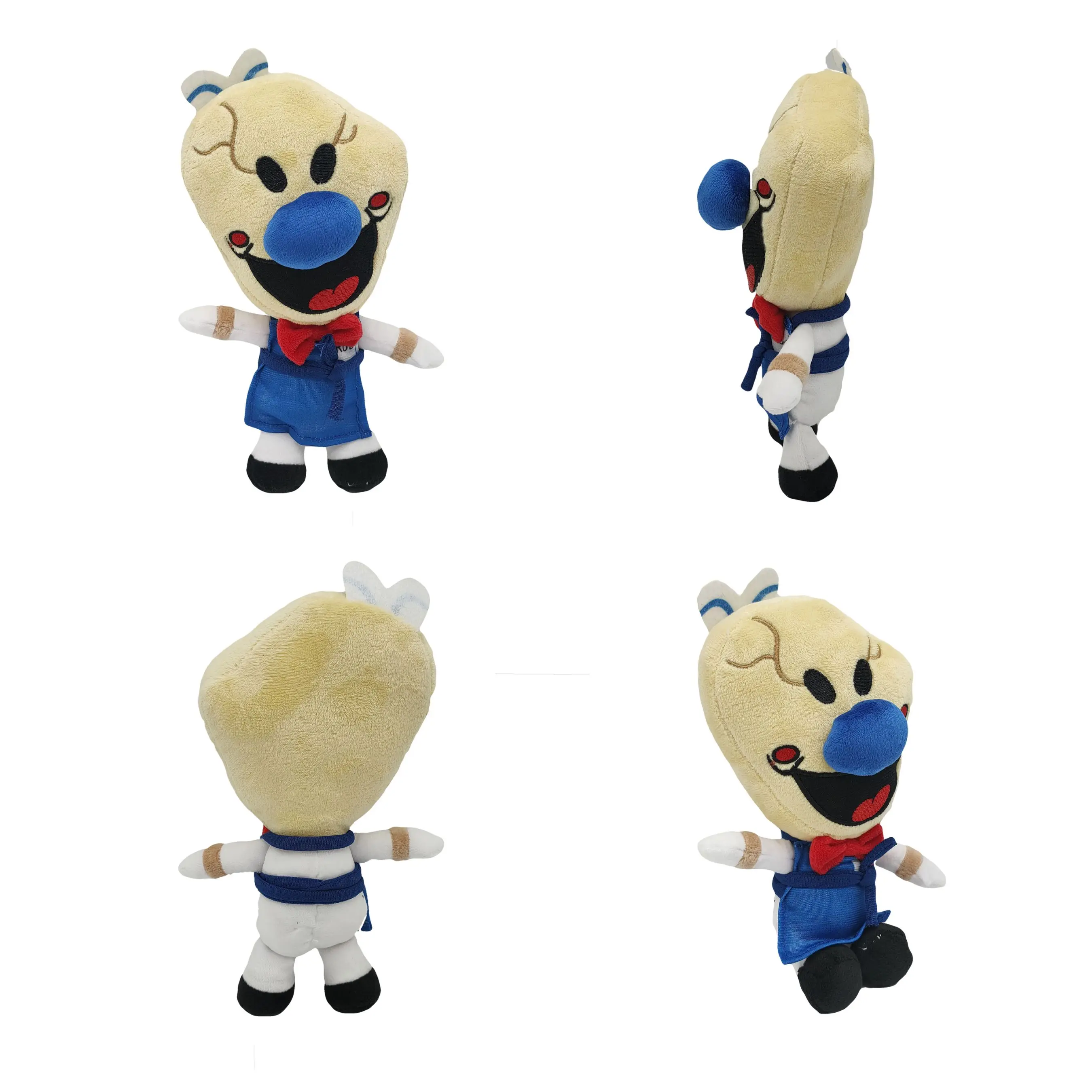 

New 20cm Game Ice Scream Rod Plush Toy Cartoon Horror Figure Dolls Stuffed Soft Toys for Kids Funny Halloween Christmas Gifts