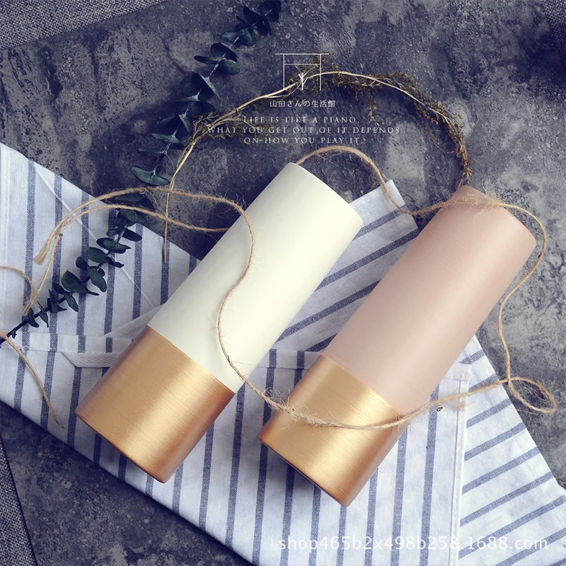 Цветная Керамическая Скандинавская Цветочная ваза Strongwell цветочные вазы для