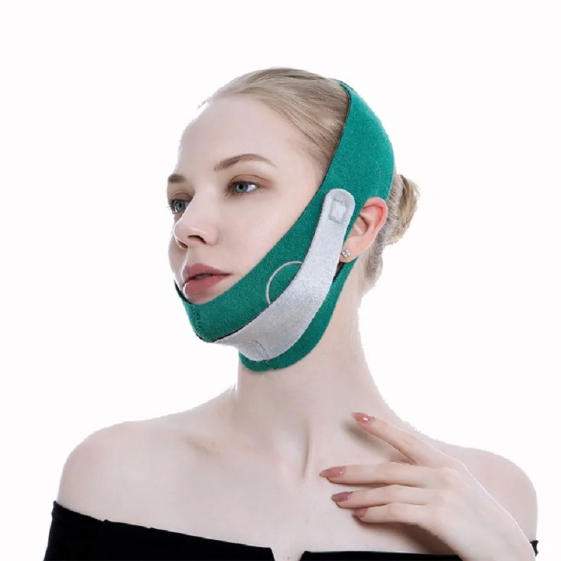 

10pcs Face lifting Strap Women V-Line Facial lift Bandage Sculpt Bandage Double Chin Reducer Chin Up Slimming Strap Fixed Belt