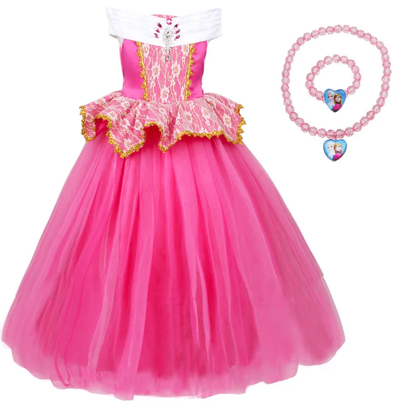 Платье принцессы для косплея Ai Luo розовое платье девочек на Хэллоуин специальное
