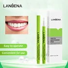 Ручка для отбеливания зубов LANBENA, сыворотка для чистки, лимонное средство для удаления зернистых пятен, безопасные инструменты для отбеливания, ручка для чистки зубов