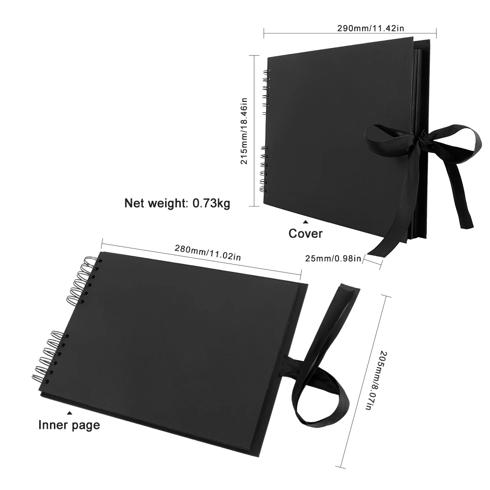 Style A DIY Фотоальбом для свадьбы юбилей скрапбук Бумага Ремесло альбом Скрапбукинг Фотоальбомы памяти книги семья друг подарок - Цвет: Style A