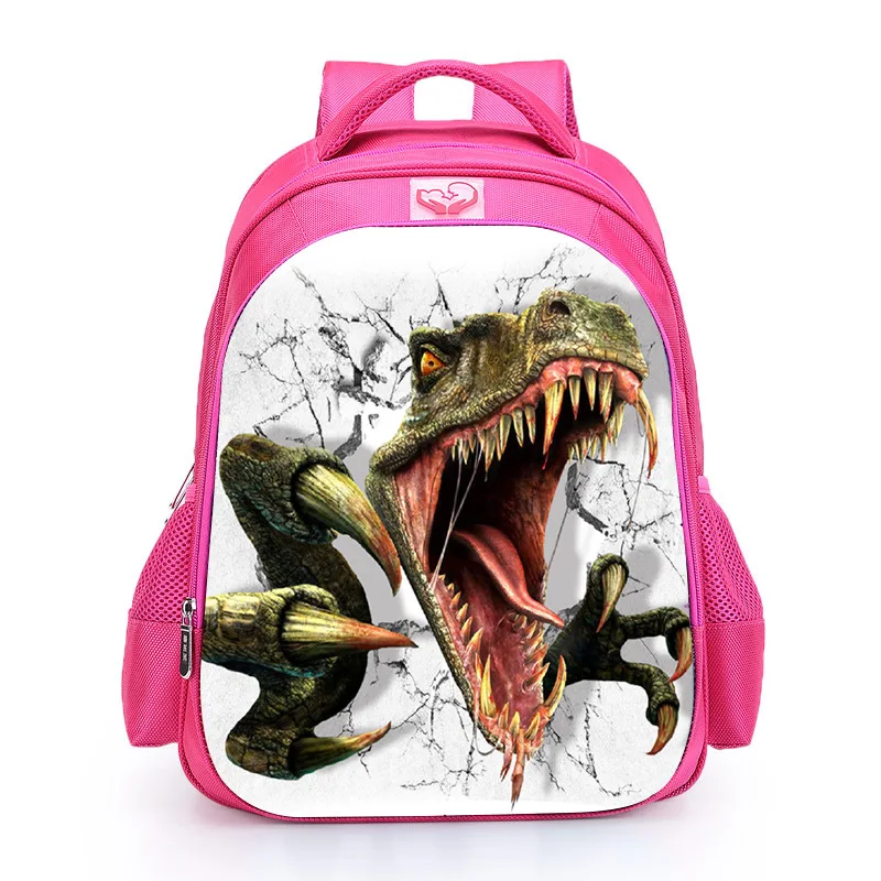 Классная школьная сумка для девочек с принтом динозавра 17 дюймов 3d школьные