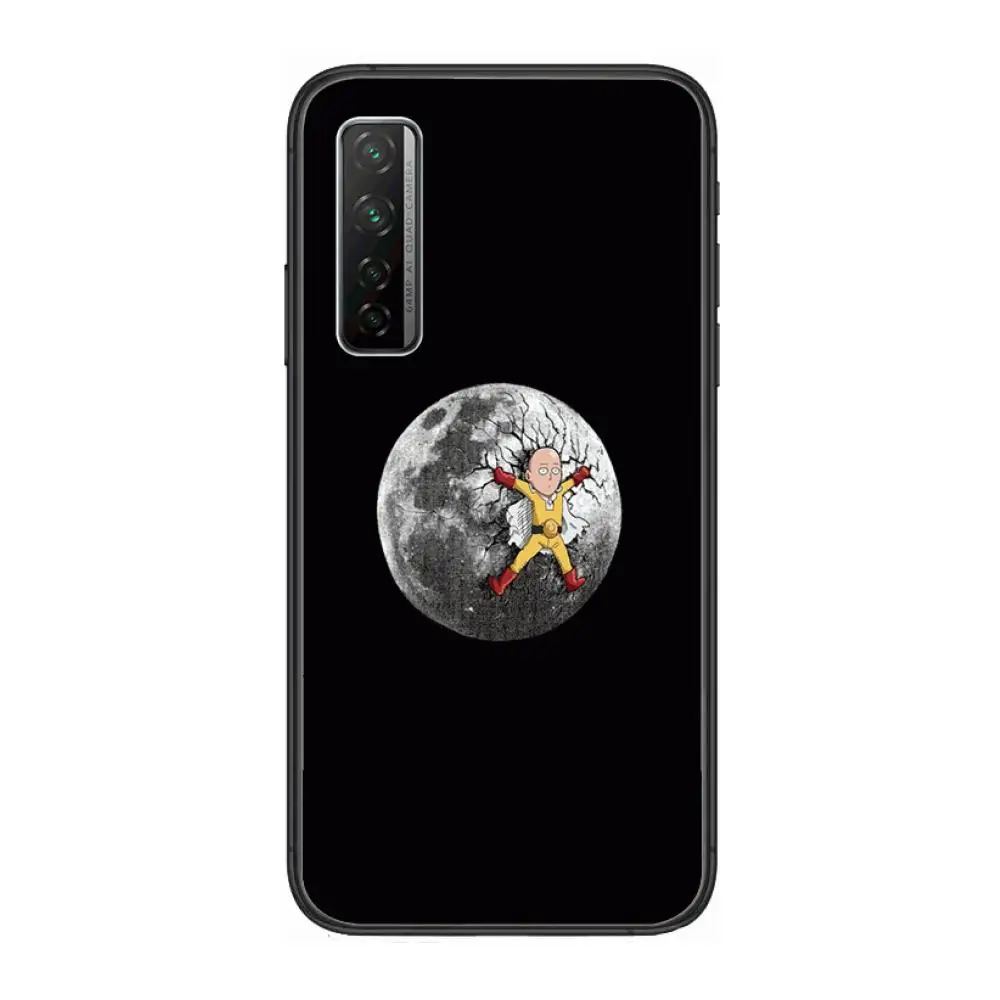 

Bald Cape Man Phone Case For Huawei Nova 2 3 4 5 6 7 8 SE i E Pro Lite Black Etui Coque Painting Hoesjes comic fashion