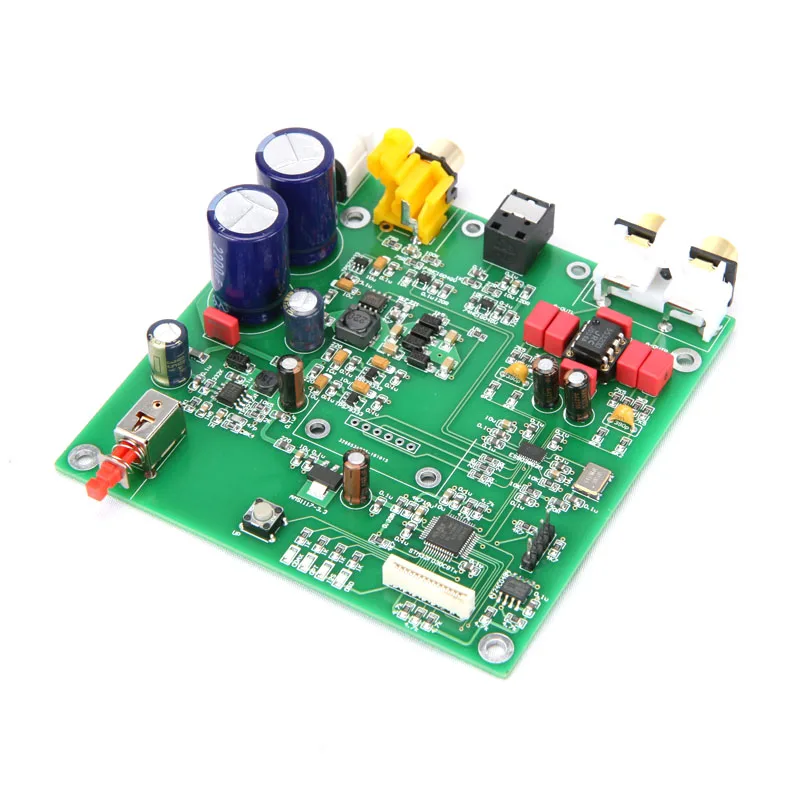 Плата декодера KYYSLB AC dual 12 ~ 18 в ES9038Q2M ES9038 Q2M I2S DSD коаксиальный вход усилитель