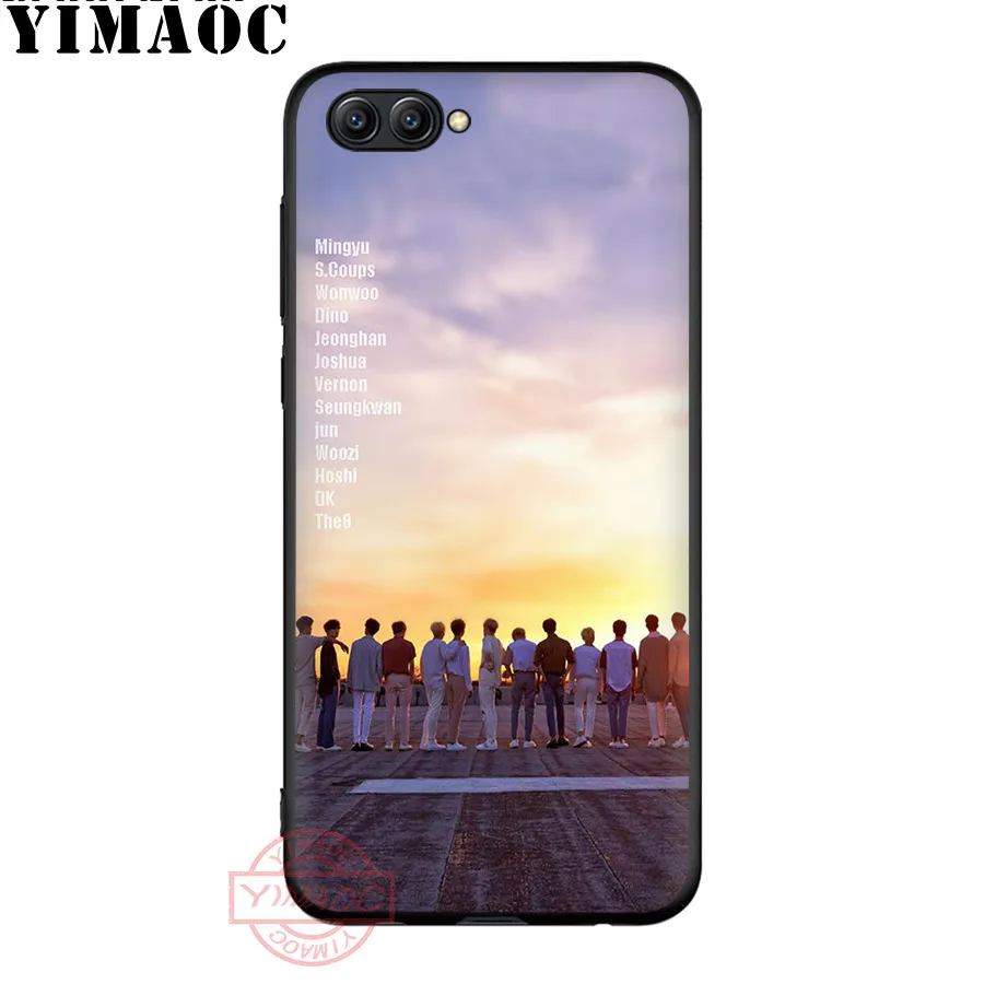Мягкий силиконовый чехол YIMAOC Seventeen JUN DK JOSHUA kpop для Huawei Mate 10 20 30 Lite Pro Nova 2i 3i 3 4 5i 2 -