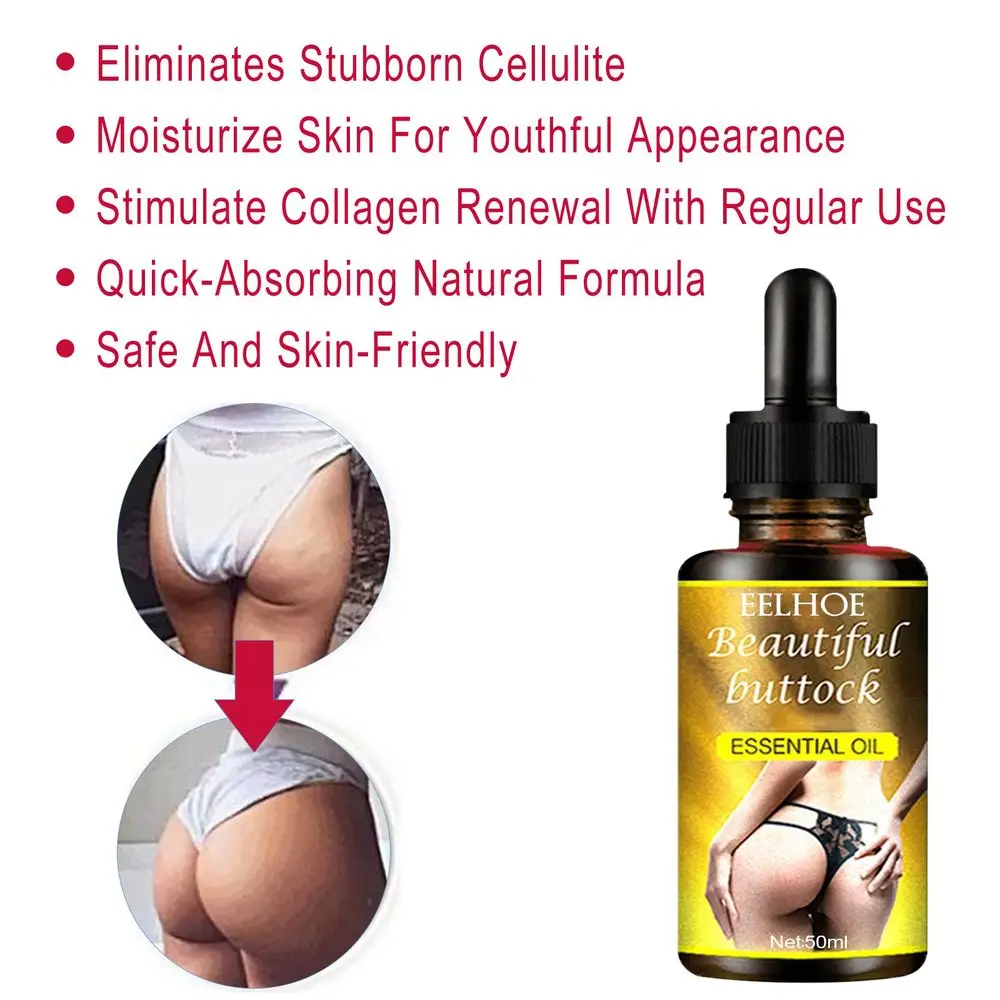 Натуральное масло для улучшения ягодиц массажное эфирное крем подтяжки