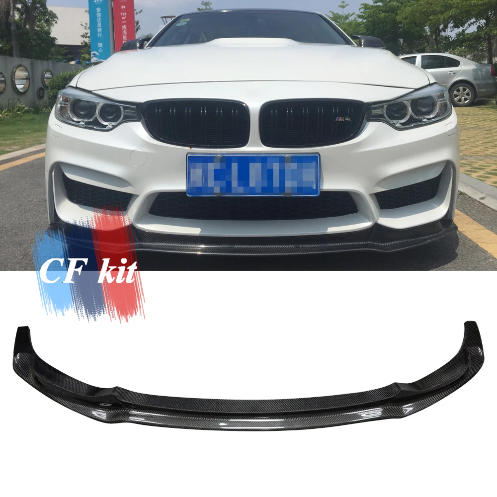 Передний спойлер для губ из углеродного волокна CF Kit 4 серии BMW F32 F33 F36 AN M4 |