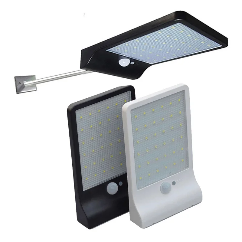 Новейший 450LM 48 светодиодный уличный светильник на солнечной энергии с датчиком