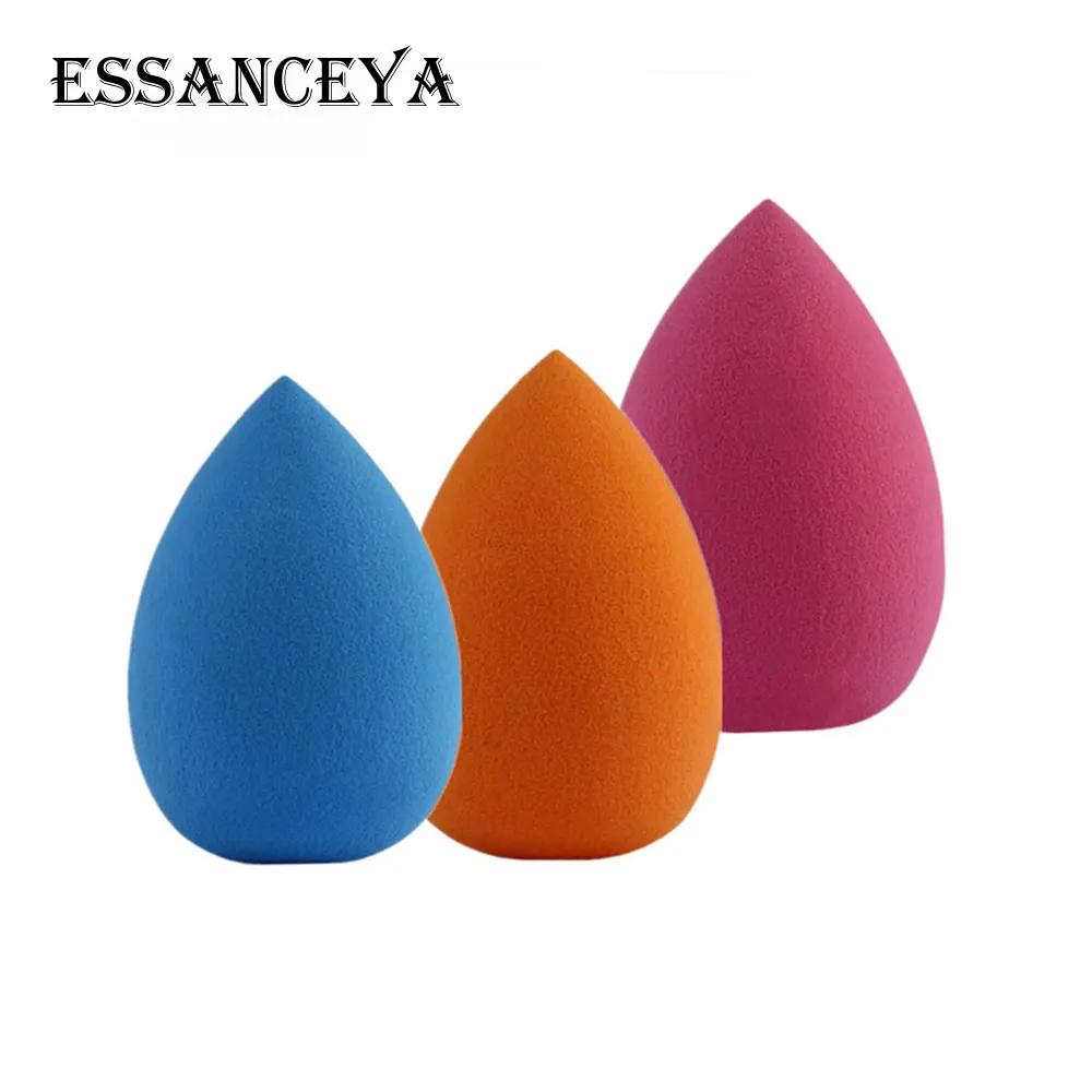 3PCS MIX ESSANCEYA 2-3 шт латексный спонж для макияжа в форме капли воды косметический спонж для макияжа спонж для лица крем косметическая пудра - Цвет: 3PCS MIX