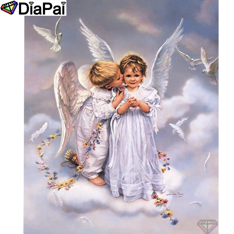 Набор для алмазной вышивки Ангел птица A26816|Алмазная мозаика и вышивка| |