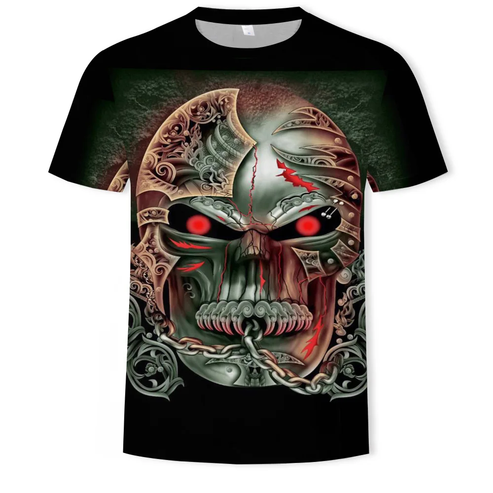 

Men's T-shirt Harajuku Oversized Casual T-shirt 3D Printing Anime Graphic T-shirt Hip Hop Fitness Sports Sweat-absorbent Top