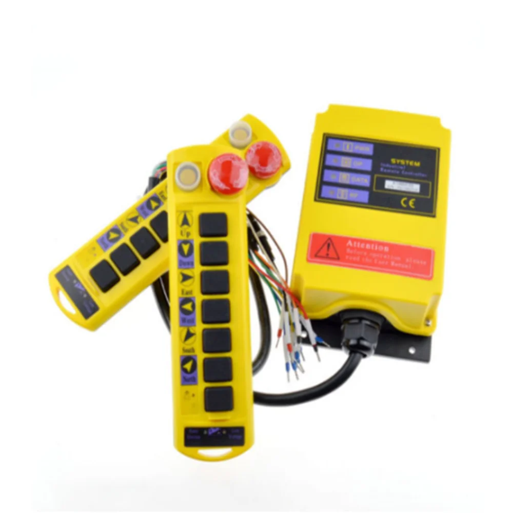 12 В ~ 380 переменного тока 1 Скорость 2 передатчика управления подъемным краном