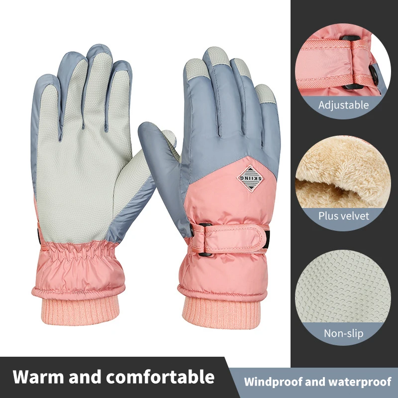 

Новинка 2021, зимние теплые перчатки, ветрозащитные Варежки Унисекс для снега, езды на велосипеде, велосипеде, активного отдыха, кемпинга, спорта, лыжного спорта, теплые перчатки