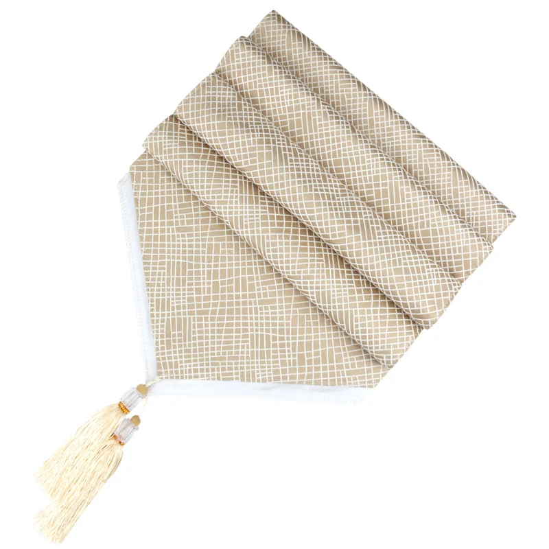 

New arrival Custom Event For Home Party And Restaurant Decorative Modern Elegant Cotton Farmhouse Event Dining Table Runner