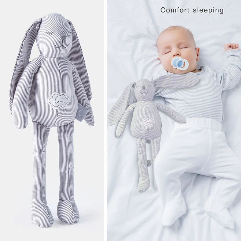 

40cm Bear Plush Toys Baby Boy Girl Cute Long Ears Bunny Doll for Kids Soft Stuffed Sleeping Toys