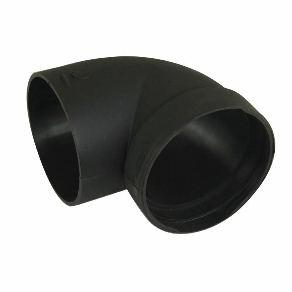 

75mm Air Ducting Pipe 90°Elbow Outlet Connectors For Eberspaecher Webasto Heater Plastic Black Easy To Installation Thermostats
