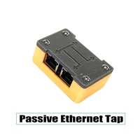 new passive ethernet tap pro data communication replica network packet capture mod rj45 connector monitoring data analysis rj45