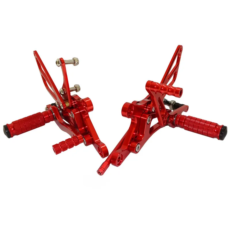 Регулируемые Задние подножки для мотогонок водителя ног педали задний Набор YAMAHA