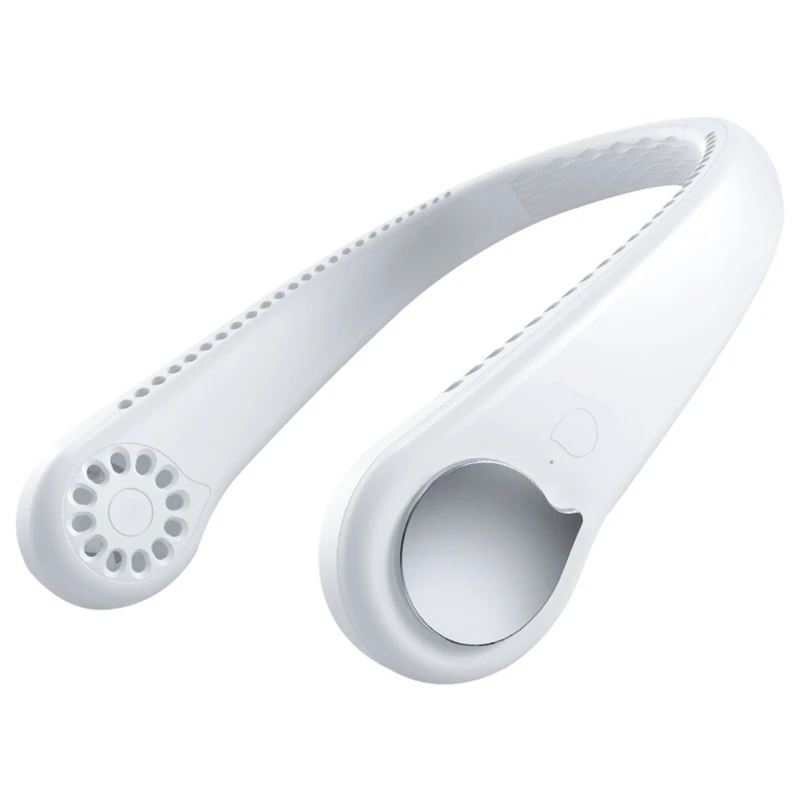 

J2FD Hanging Neck Fan Lazy Hanging Neck Fan Rechargeable Mini USB Sports Fan 360 Rotatable Home,office,sports,working,travel