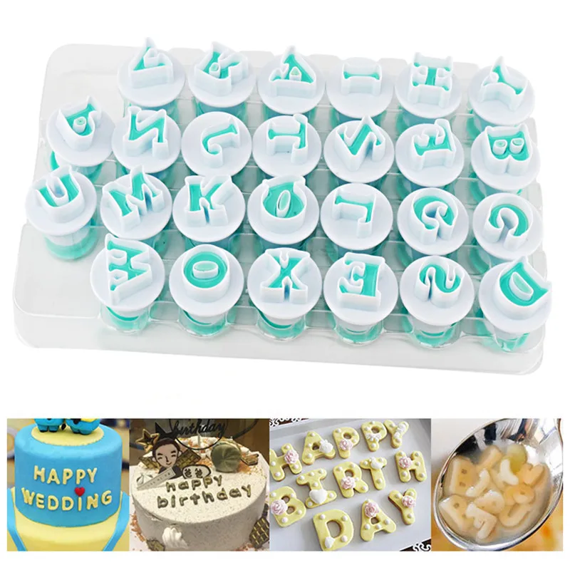

С цифрами и буквами на весну с принтом формы маленький/заглавной буквы приготовление Торта Глазурь украшение печенья десерт штанцевый нож ...