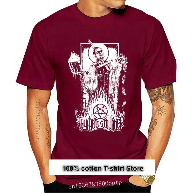 

Летняя рубашка для мужчин, рубашка с принтом «твое искусство-убийца», «злого священника», negra, 2021
