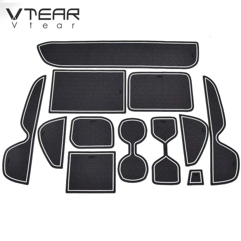 Vtear для тойота рав 4 Toyota RAV4 2019 2020 2021 аксессуары резиновые коврики слот ворот коврик