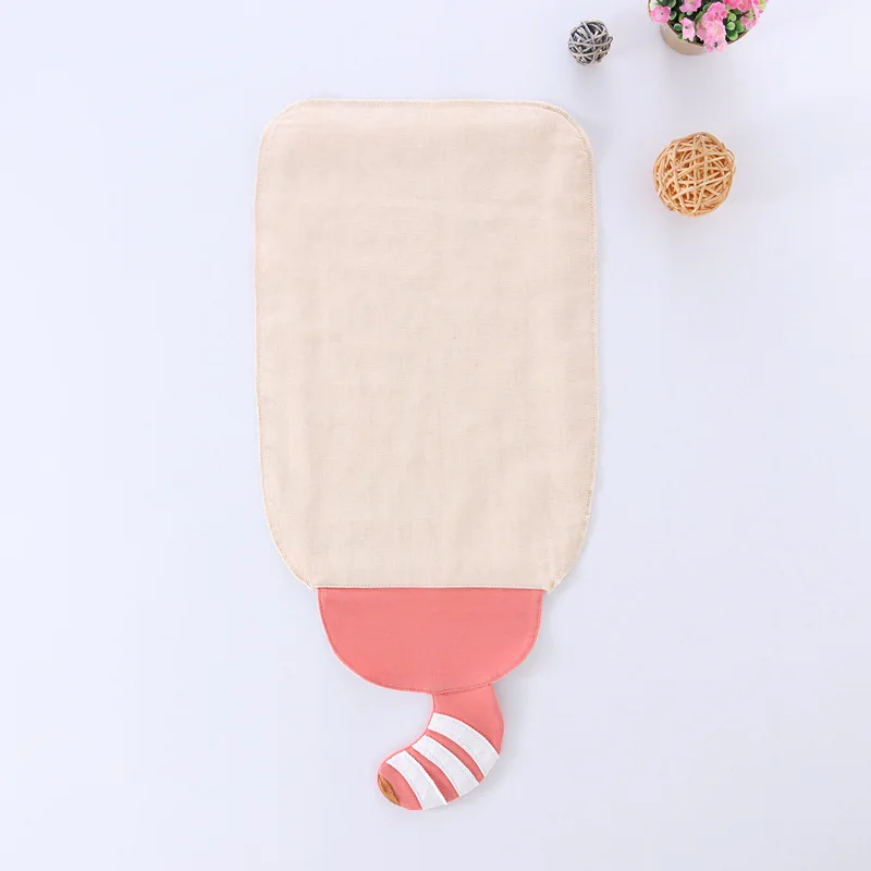 Новое Детское впитывающее полотенце детское Хлопковое хлопковое газовое для