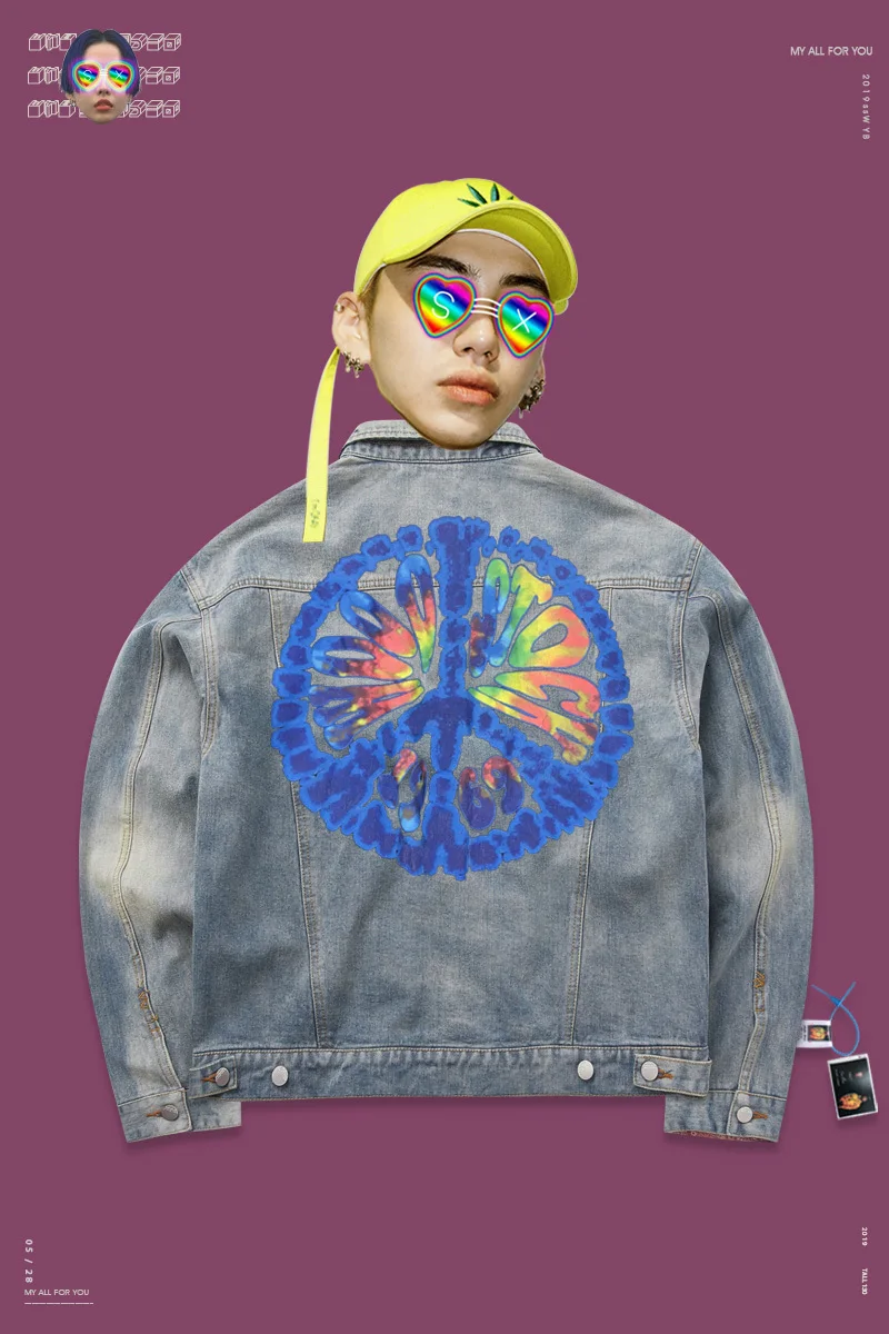 Шикарная свободная Oldschool джинсовая куртка винтажная порт вкус шикарный магазин