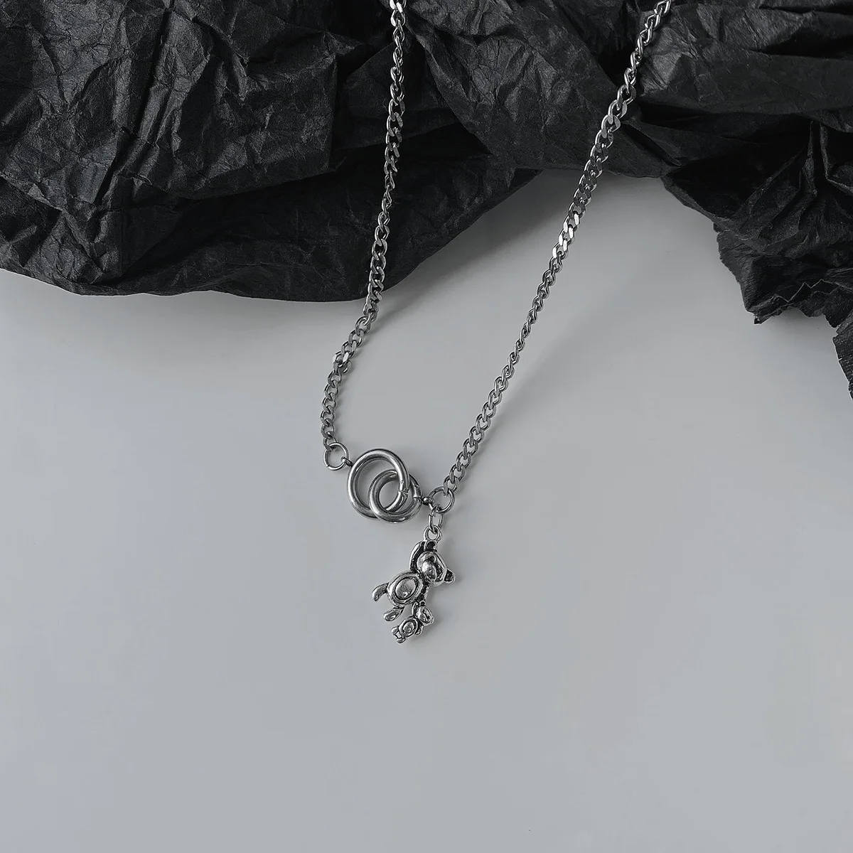 Ожерелье для мужчин и женщин крутая индивидуальная цепочка в южнокорейском