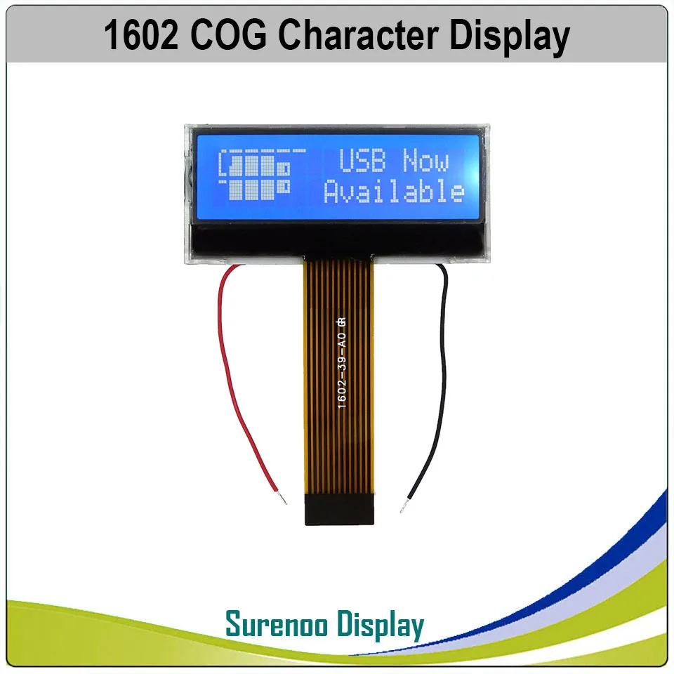 Светодиодный ЖК экран 162 16X2 1602 COG SPLC792A серия SPI LCM синий отрицательный с белой