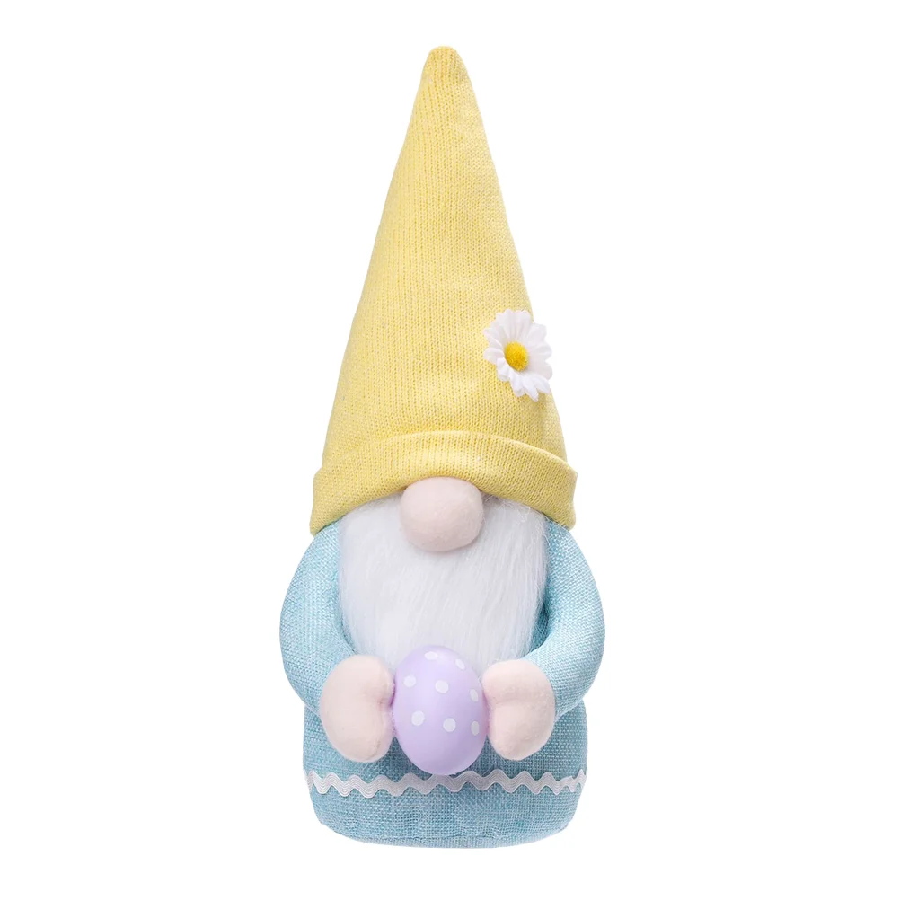 

1pc Easter Theme Gnome Doll Ornaments Faceless Doll Adornment Party Props