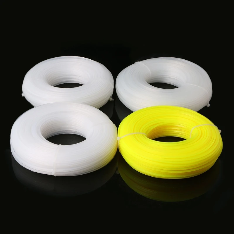 

Garden 2.4mm 3mm Grass Trimmer Line 500g Round Square Brush Cutter Nylon Rope