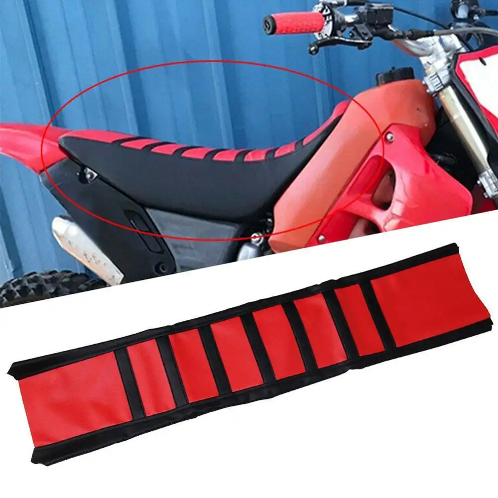 

Lightweight Dust-proof Universal Gripper Soft Motorcycle Seat Cover Rib Skin Rubber Dirt Bike