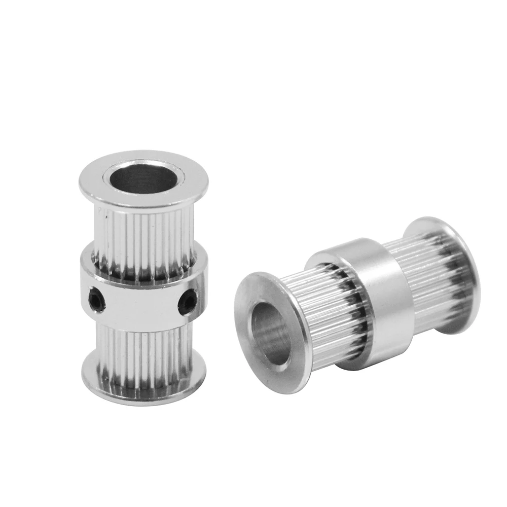 Шкив GT2 тип двойной головкой 20 зубьев 9 мм Ширина отверстия 5 и 8 зубчатый шкив для