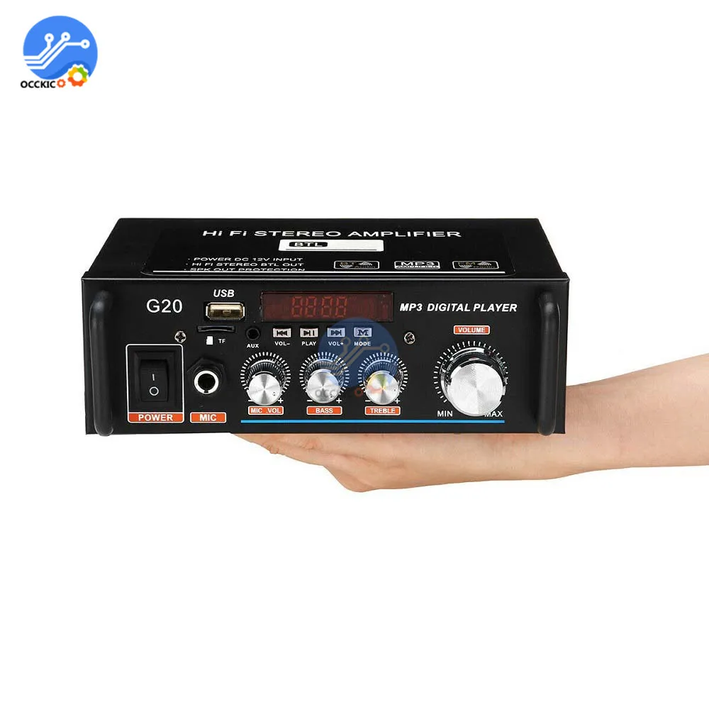 220 В 600 Вт домашние усилители HiFi сабвуфер домашний кинотеатр звуковая система Аудио Автомобильные усилители FM TF AUX MP3 плеер дистанционное управление
