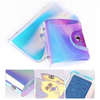 2032slots holographics stamping plate case nail art stamp card bag steel plate album stamping template storage bag
