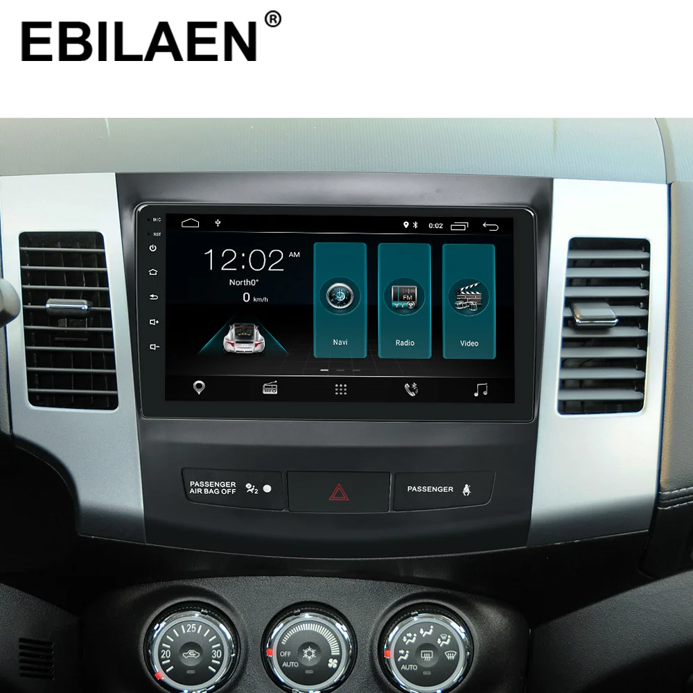 YUEMAIN автомобильный DVD мультимедийный плеер для Mitsubishi Outlander XL/2 2005- 2din Android 8,1 радио магнитофон навигация gps